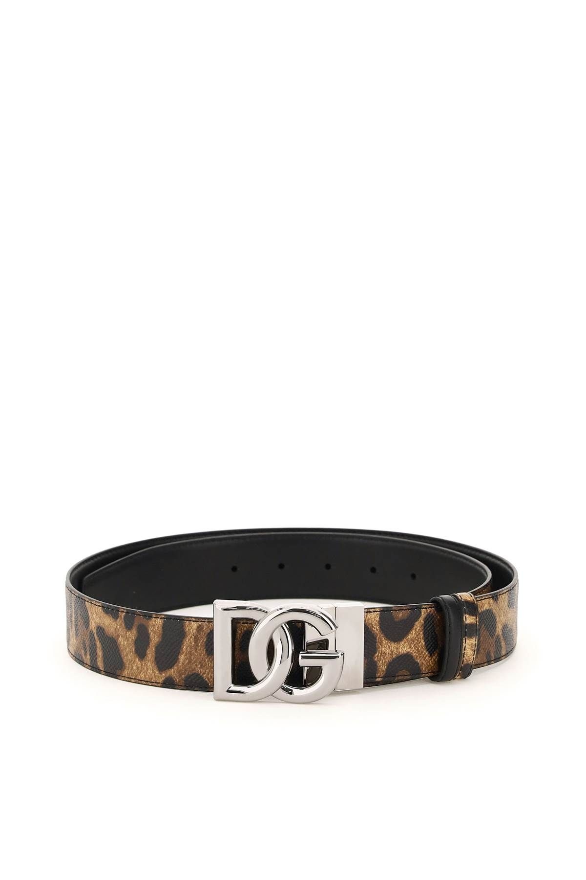 LOGO BUCKLE REVERSIBLE BELT - 1