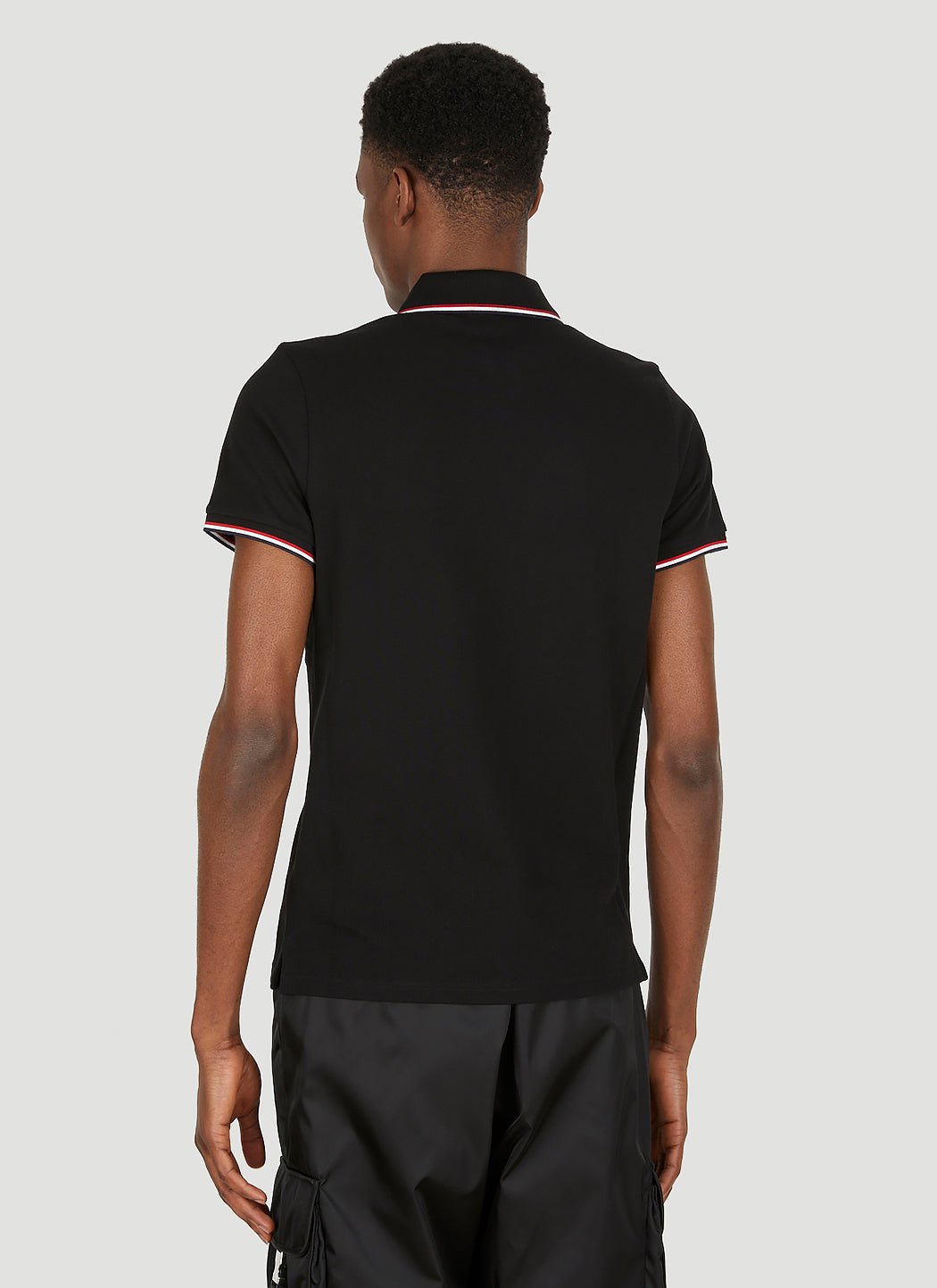 Moncler Men Stripe Trims Polo Shirt - 4