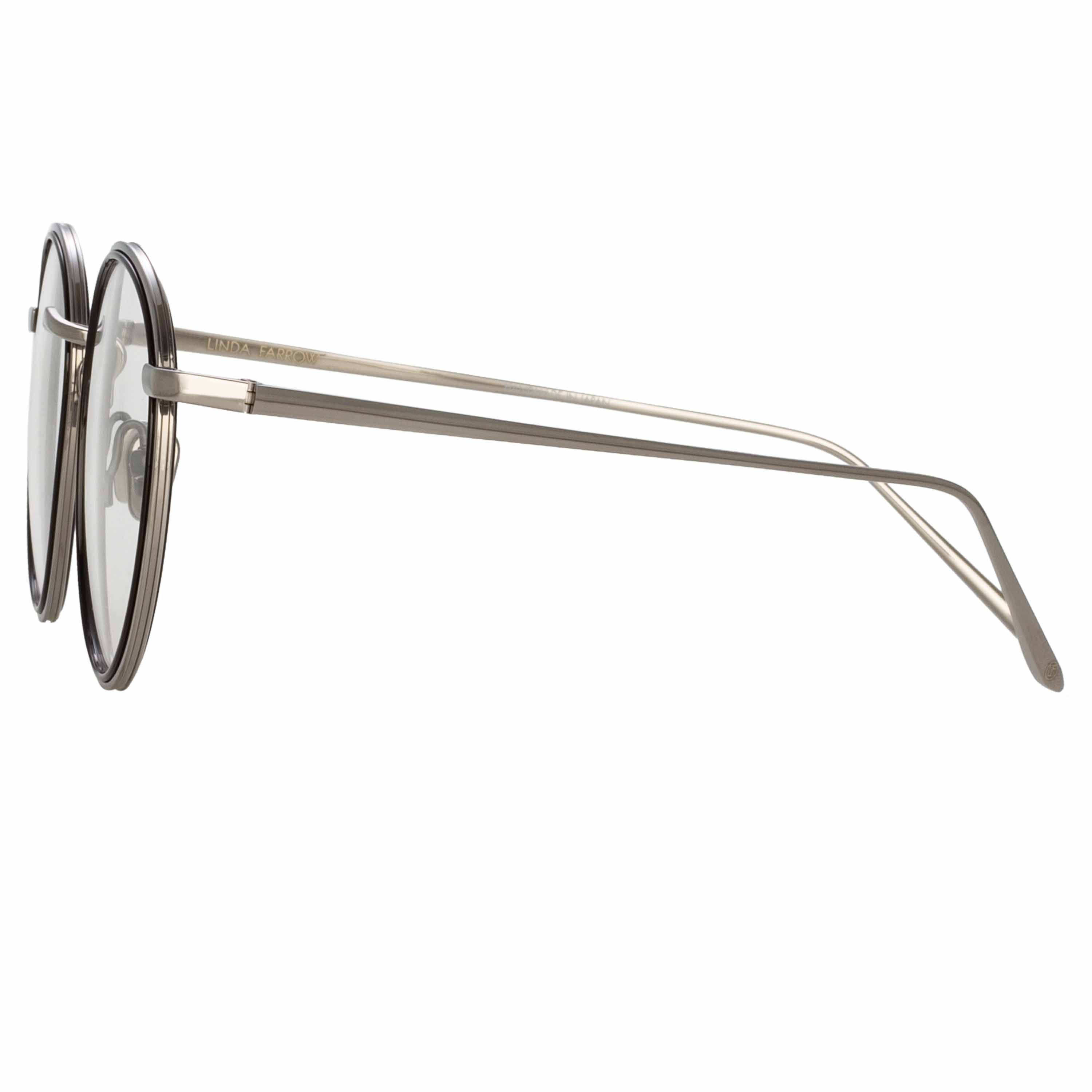 COMER OPTICAL OVAL FRAME IN WHITE GOLD - 4