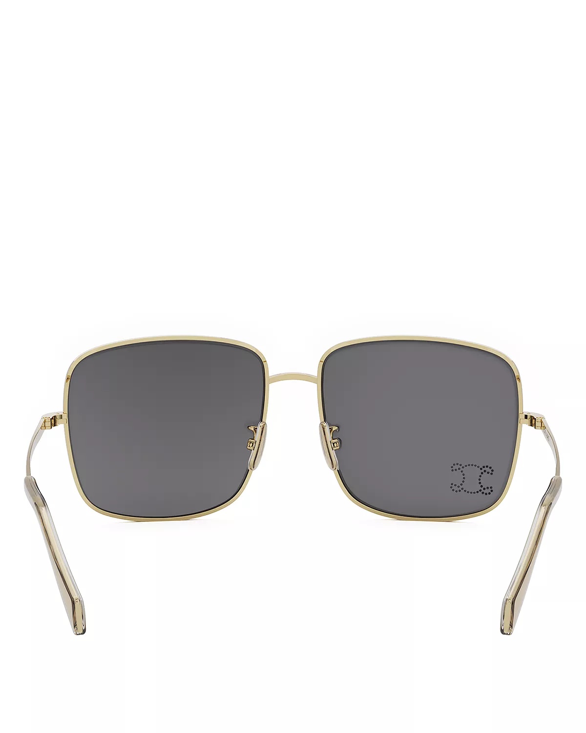 Rhinestone Triomphe Square Sunglasses, 59mm - 7
