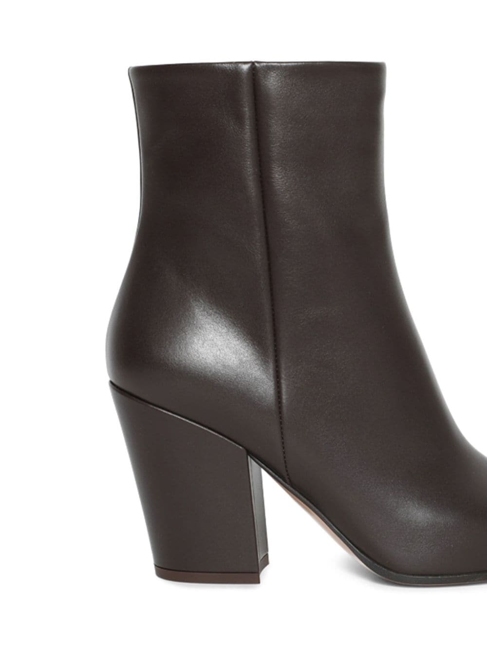 85mm leather boots - 2