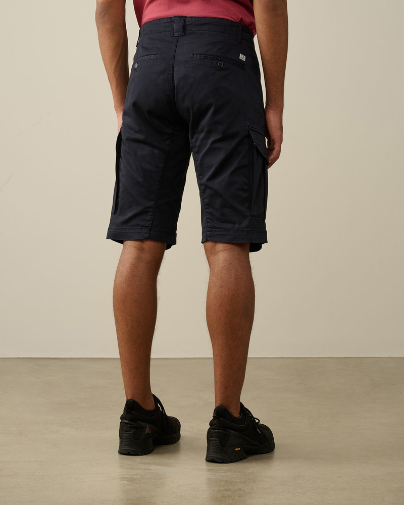 Stretch Sateen Cargo Shorts 3