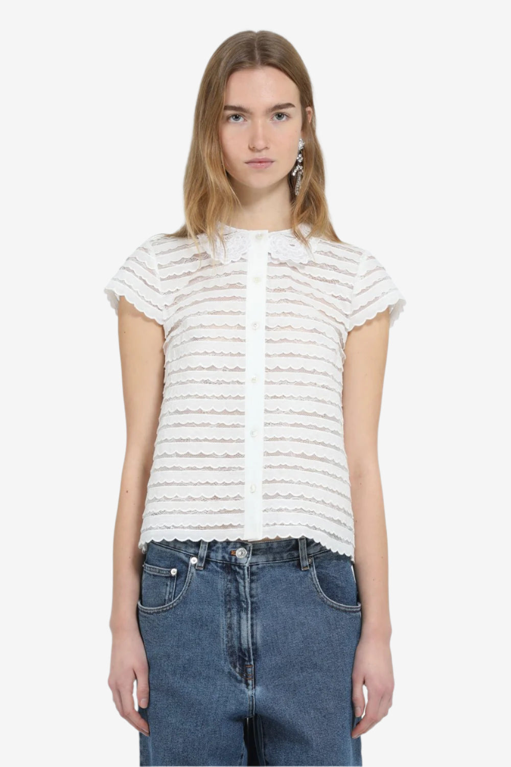 COTTON SHIRT WITH POCKET - 1