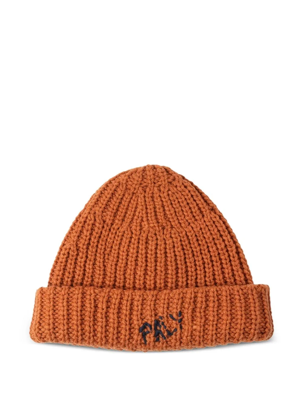 embroidered beanie hat - 1