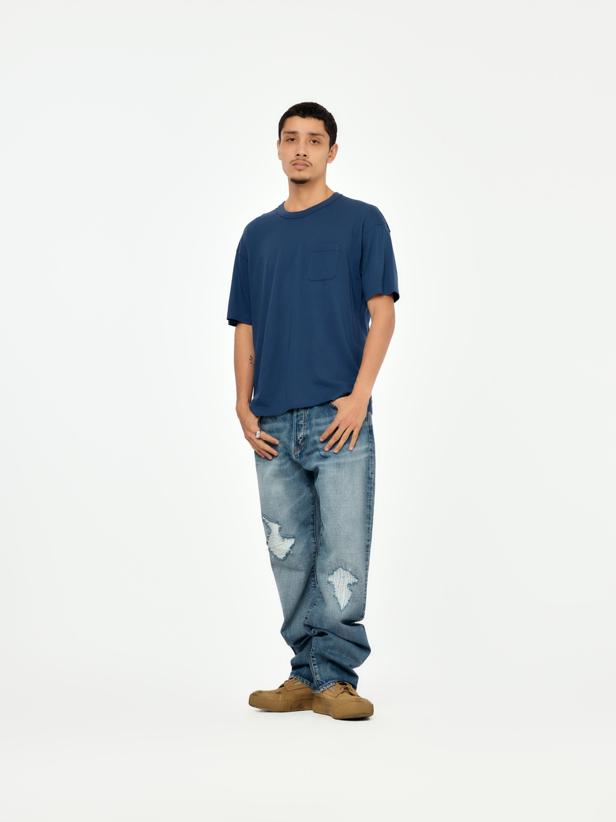 ULTIMATE JUMBO TEE S/S (NAVY) - 4