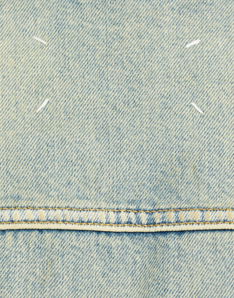 Décortiqué collar denim jacket 6
