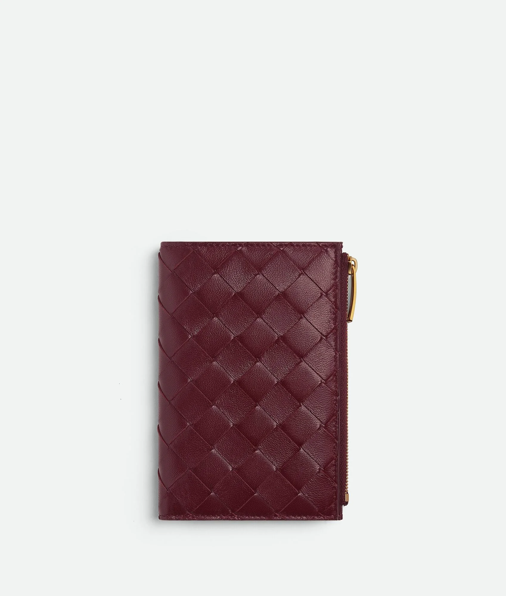 Medium Intrecciato Bi-Fold Zip Wallet - 1