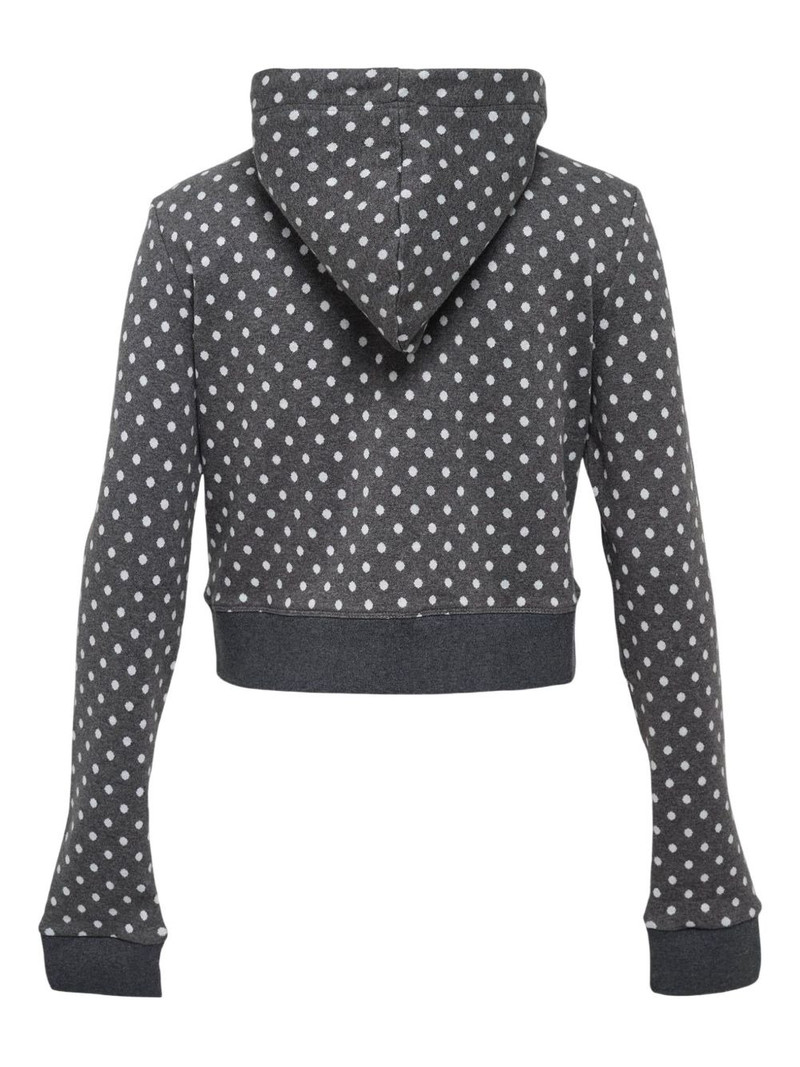 rokh Broken zip-up hoodie outlook