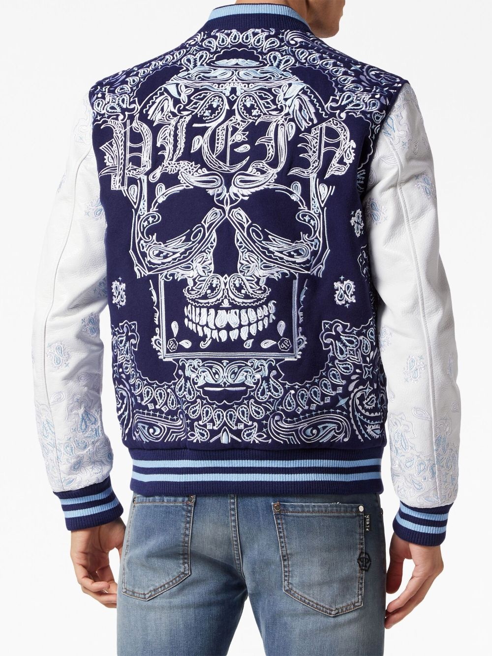 paisley-print bomber jacket - 4