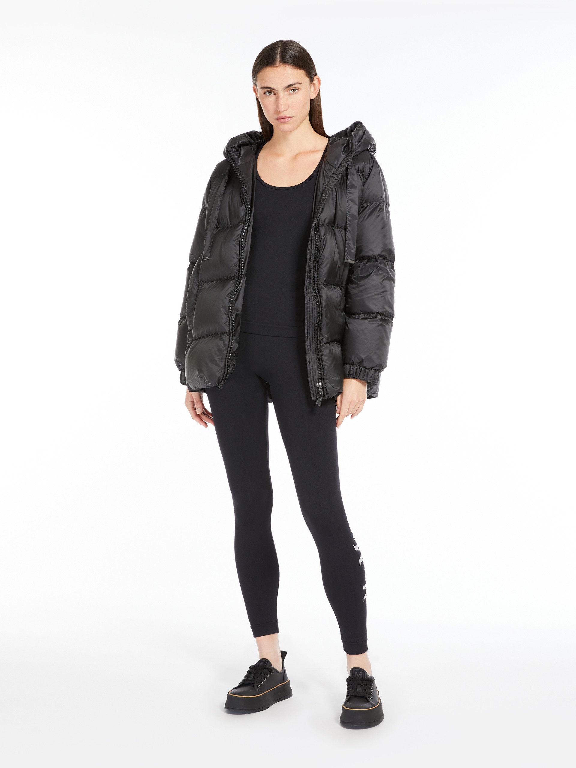 SEIA Water-repellent technical canvas down jacket - 2