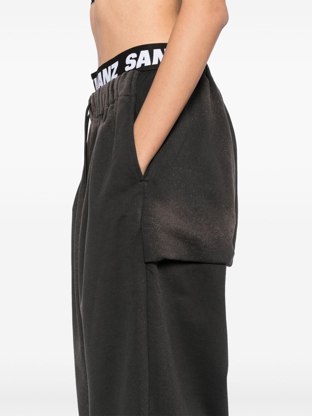 faded track pants - 5
