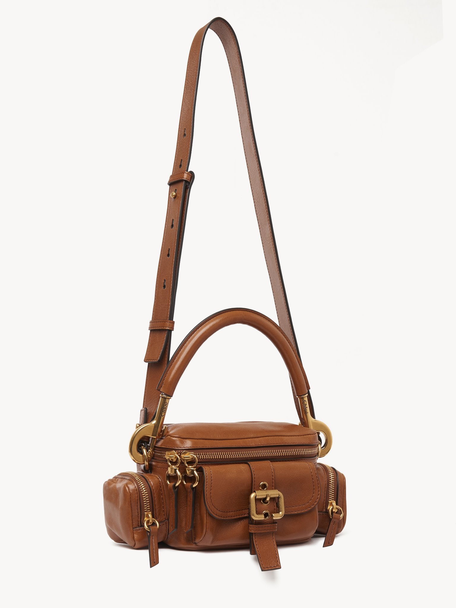 SMALL CAMERA BAG IN SOFT LEATHER - 3