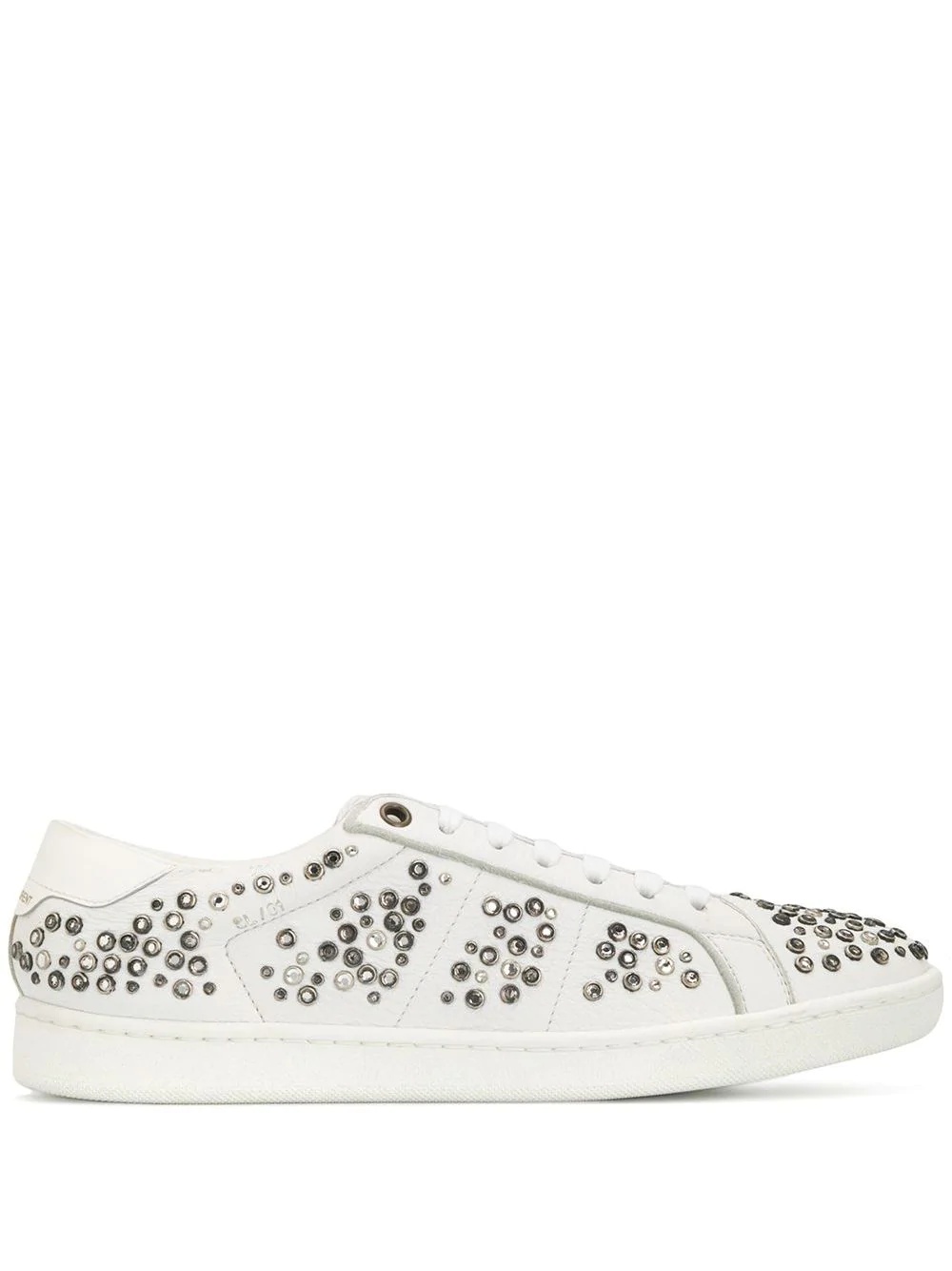 SL/01 crystal stud embellished sneakers - 1