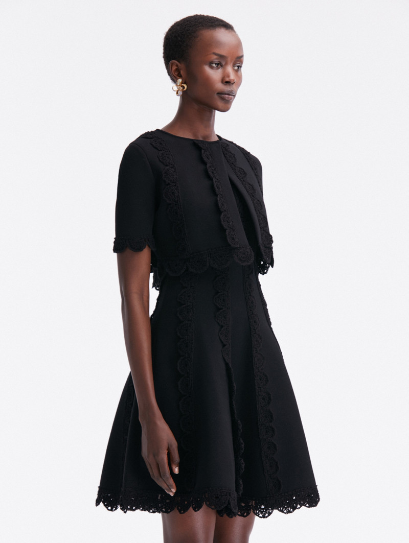 SHORT SLEEVE SCALLOPED CARDIGAN 5