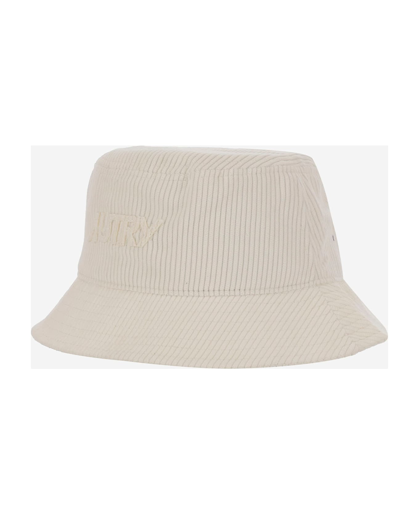 Velvet Bucket Hat With Logo - 2