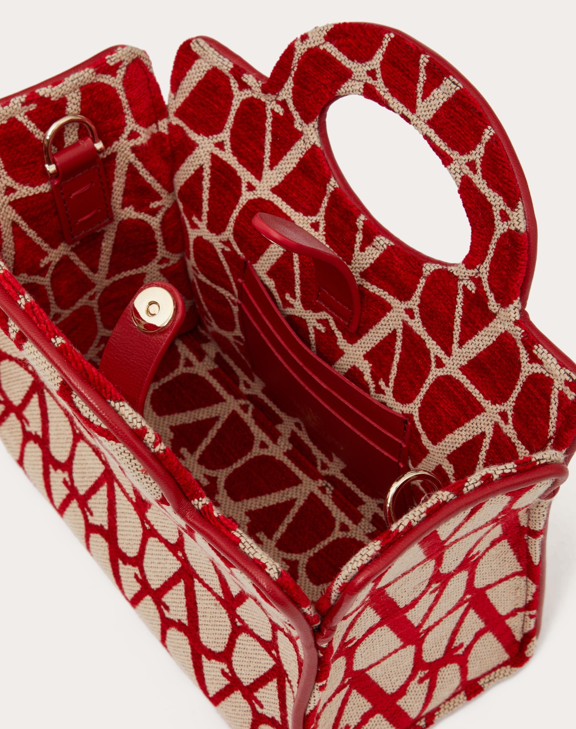 LE TROISIÈME MINI SHOPPING BAG IN TOILE ICONOGRAPHE - 6