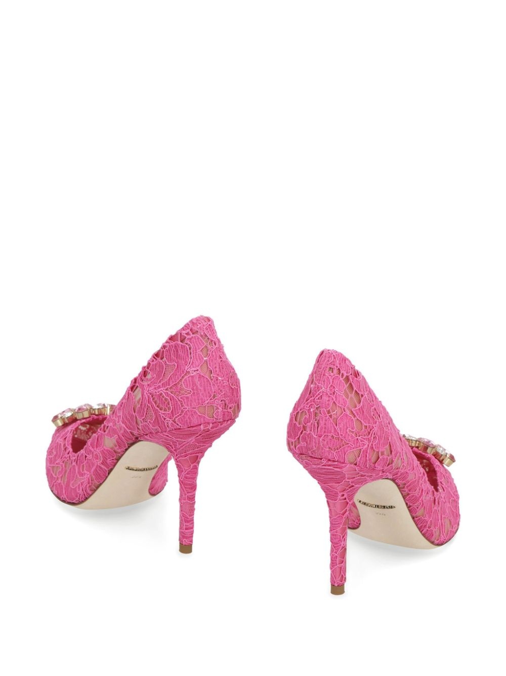 Belucci Taormina lace 90mm pumps - 3
