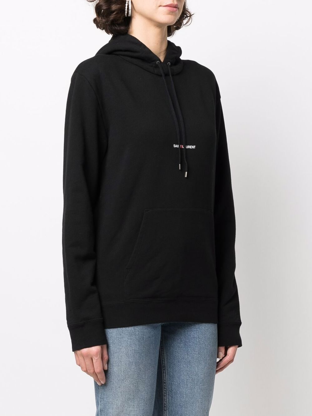 Saint Laurent Logo Hoodie - 5