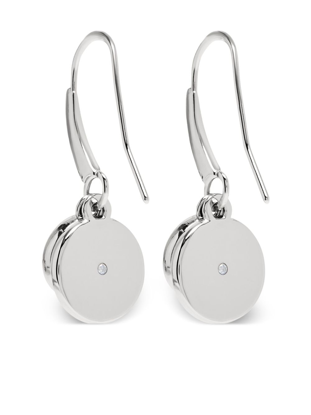 Button Drop earrings - 3