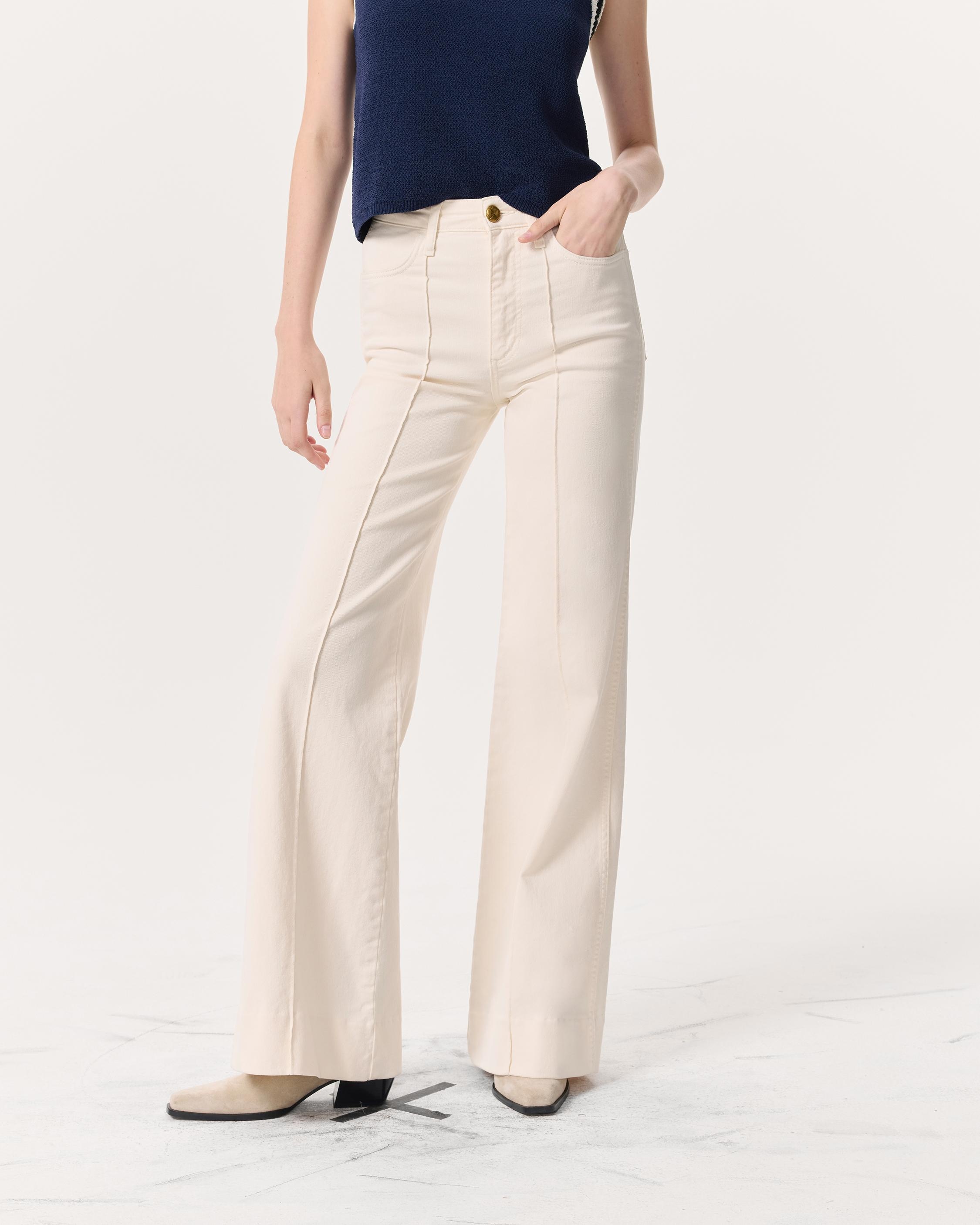 Skylar Wide-Leg Flare Jeans
Vintage Stretch Denim - 3