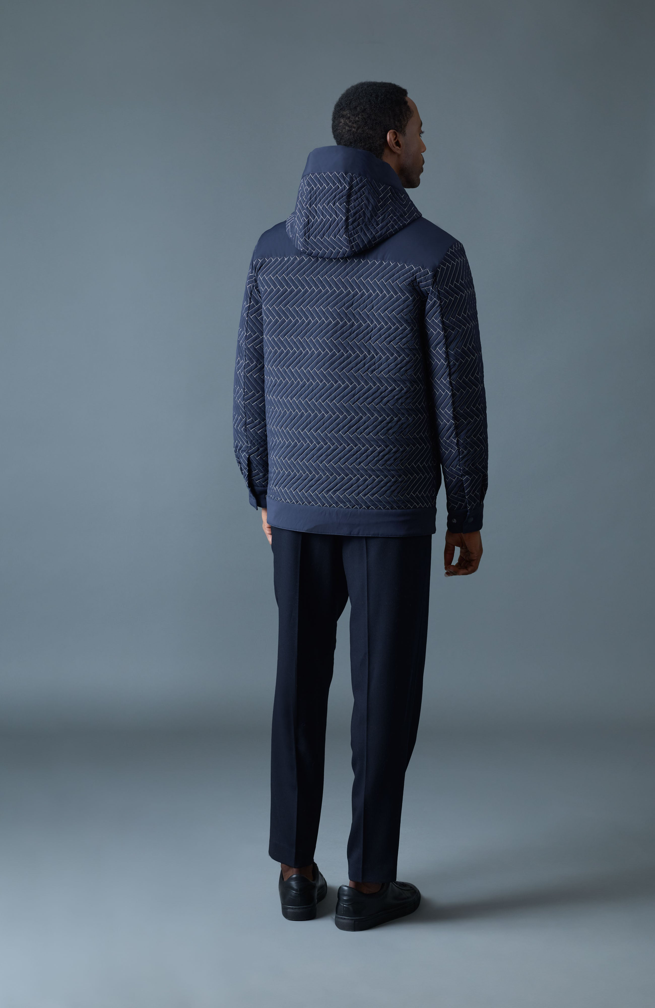 THIAGO Quilted Down Hooded Jacket - 4
