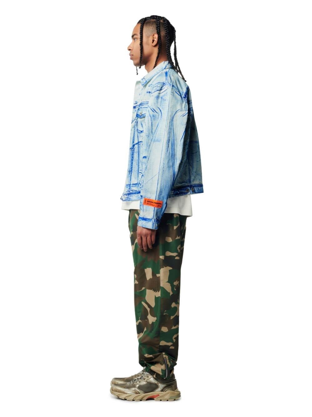 OVERDYED SPRAY REGULAR JACKET - 3
