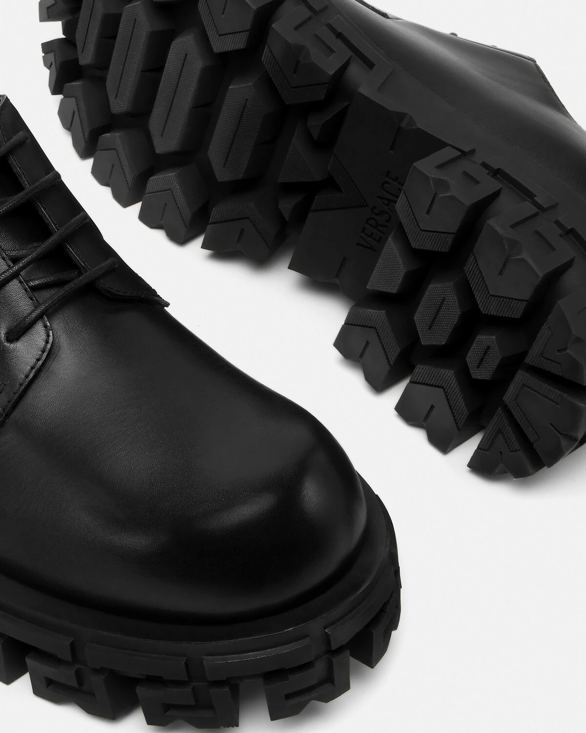 Greca Portico Derby Shoes - 4