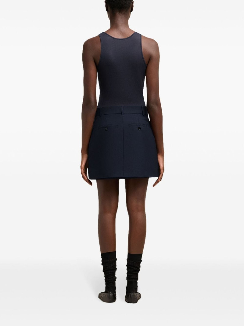 concealed-fastening wool skirt 4