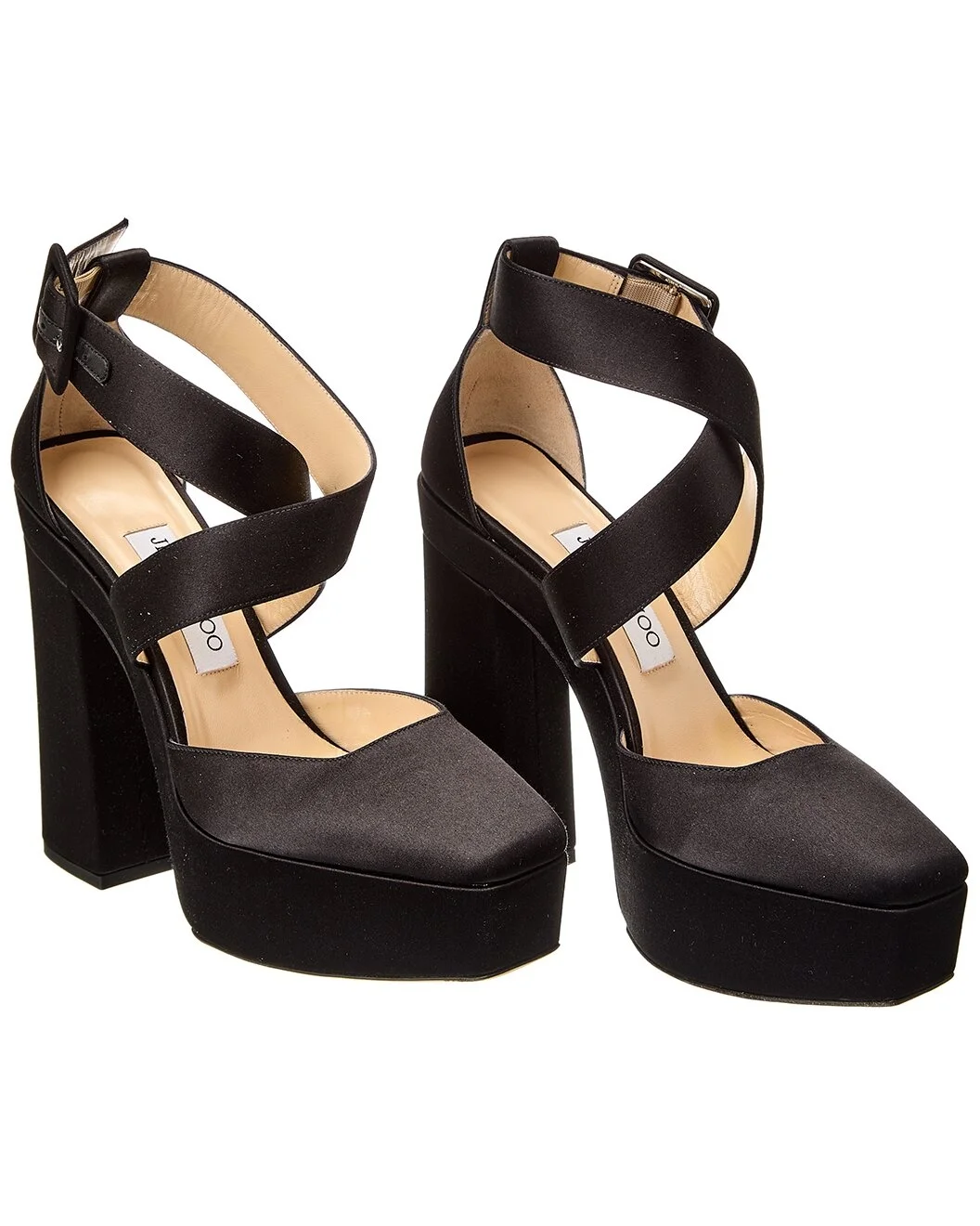 Jimmy Choo Gian 140 Leather Pump (Authentic Pre-Loved) - 1