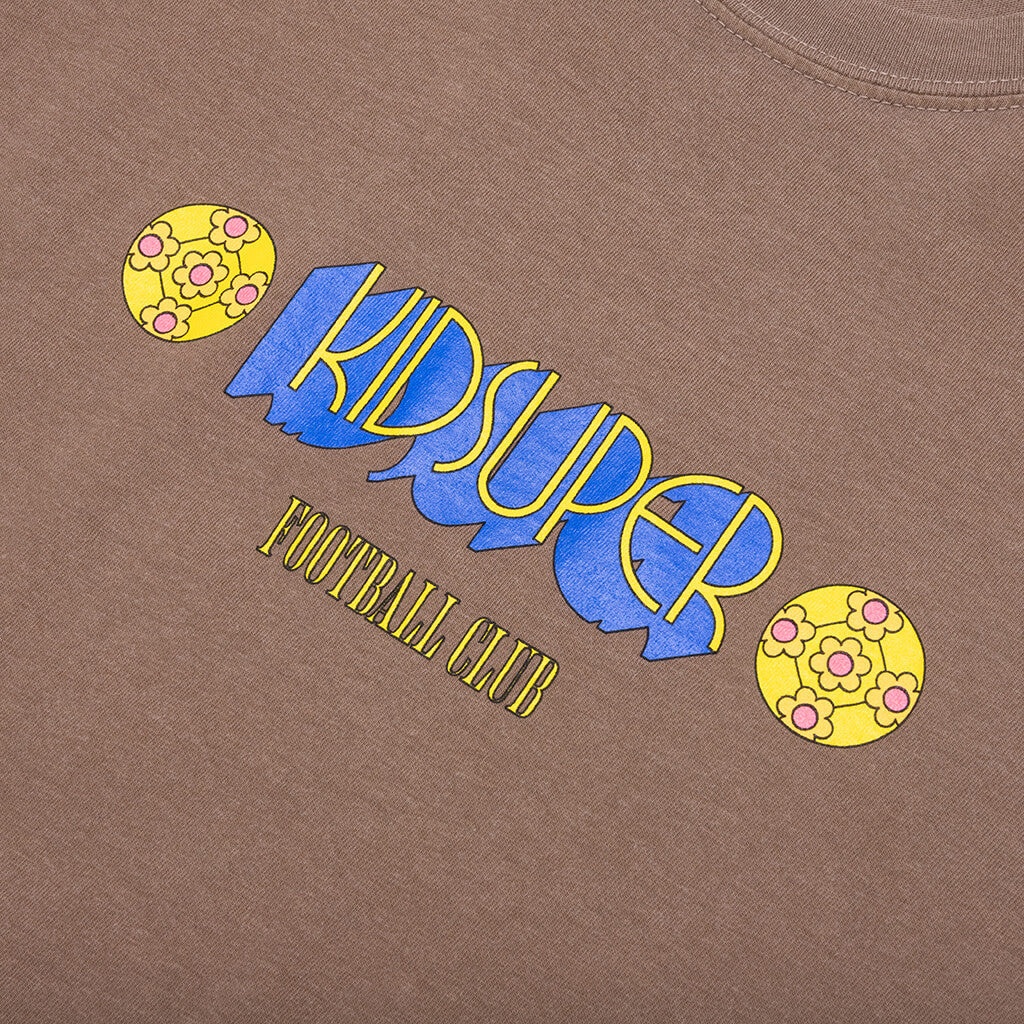 FOOTBALL CLUB TEE - BROWN - 3