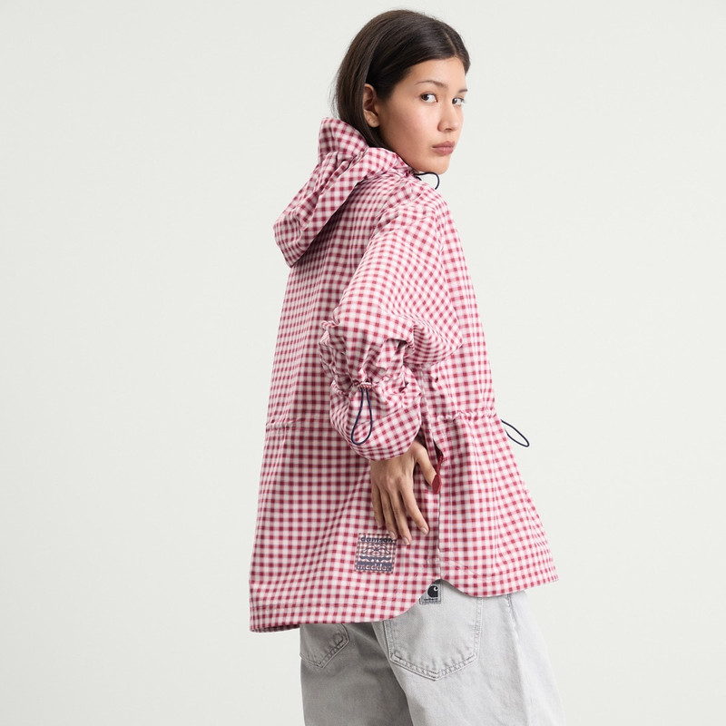 Damson Madder END. EXCLUSIVE Matilda Raincoat 5