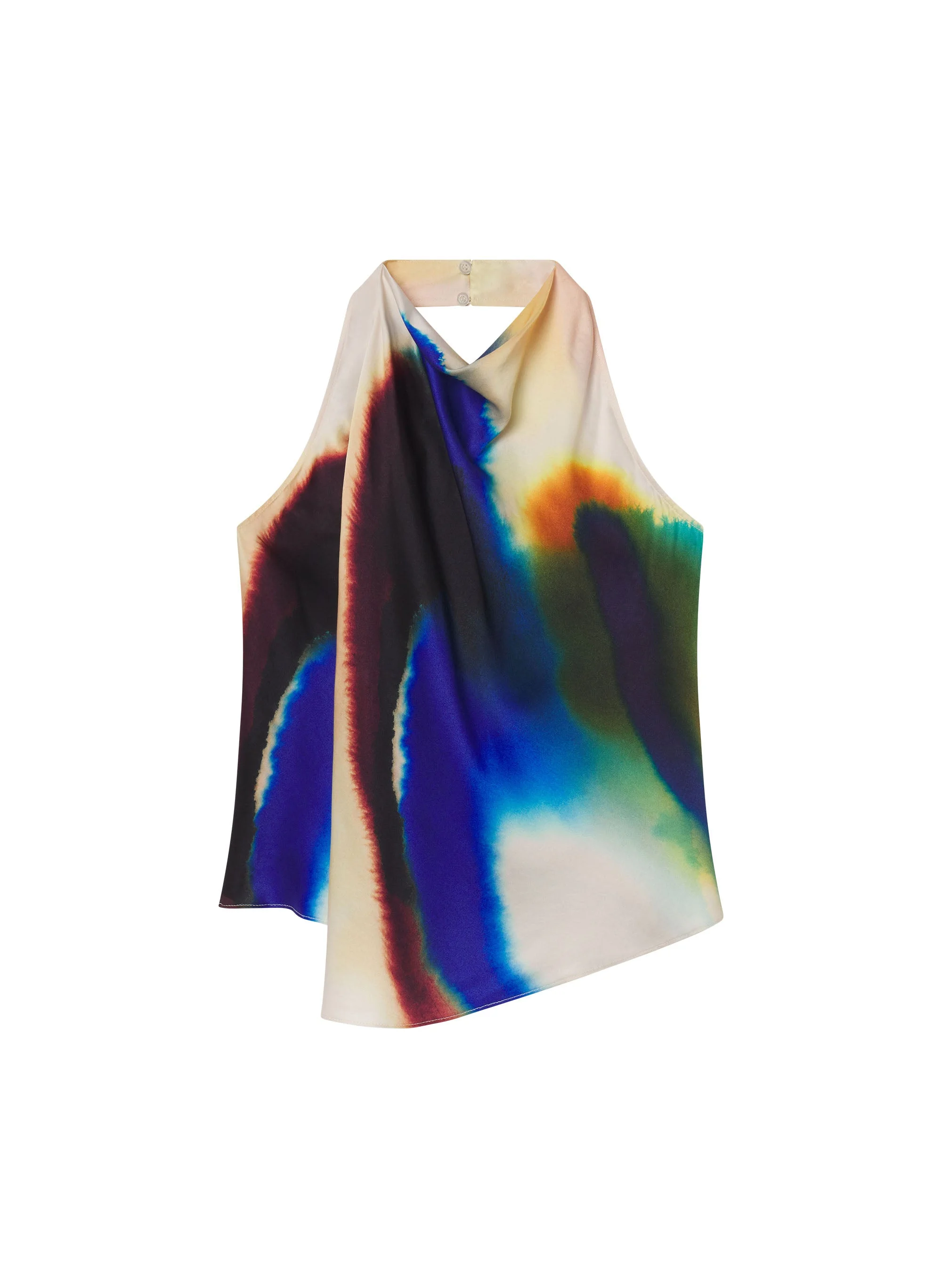Ada Printed Halter Top - 1