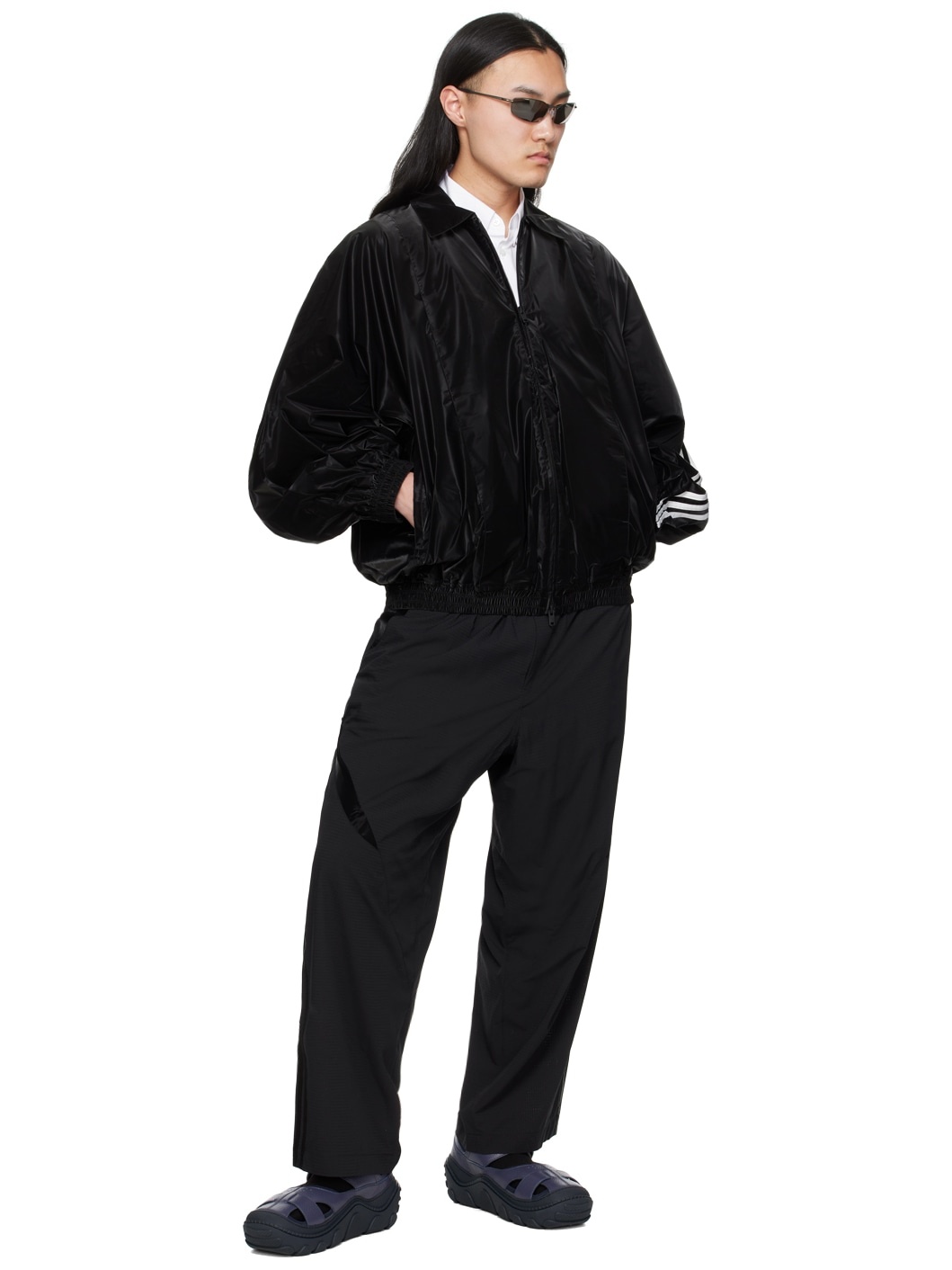 Black NYL Sweatpants - 4