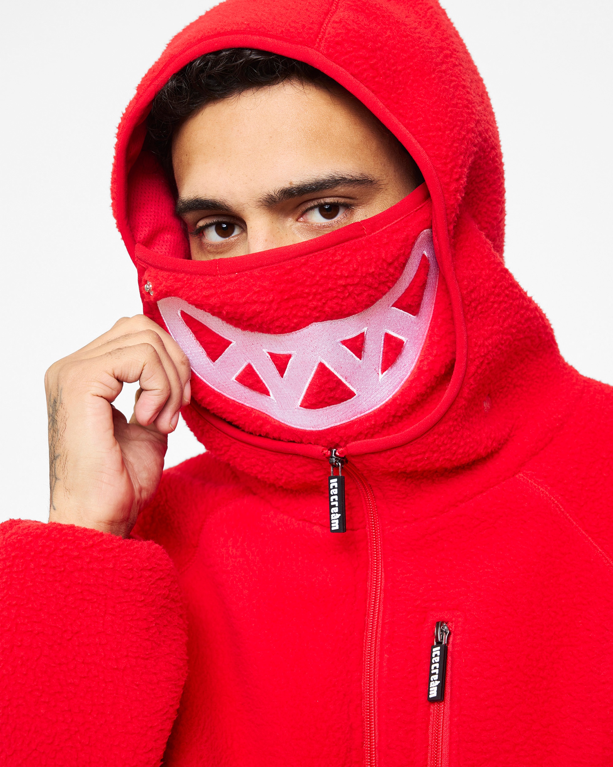 GRIN ZIP FRONT HOODIE - 6