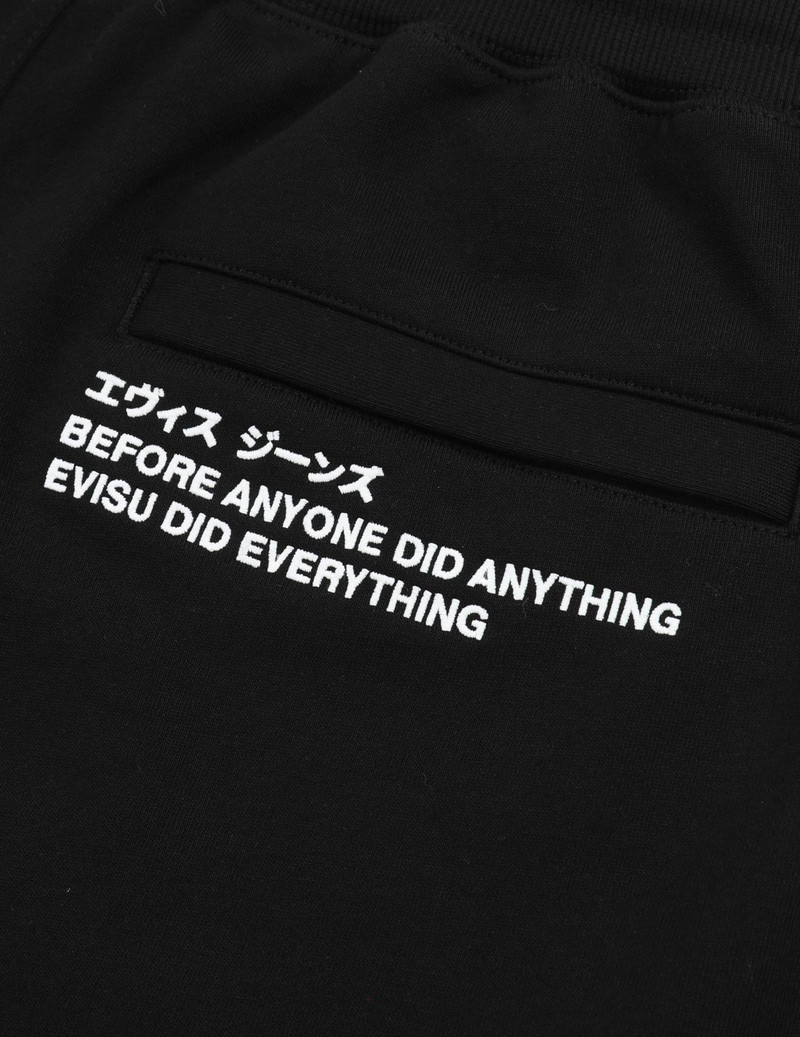 CRANE AND THE GREAT WAVE PRINT RELAX FIT SWEAT SHORTS 8