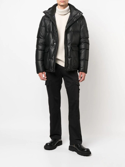 Yves Salomon zipped padded jacket outlook