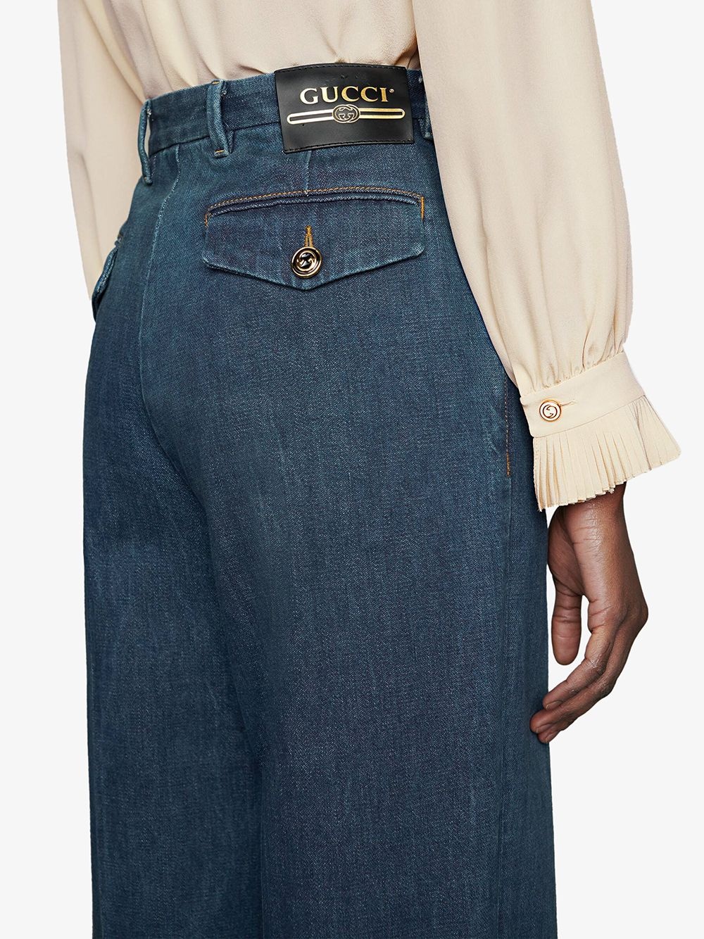 high-waist jeans - 5