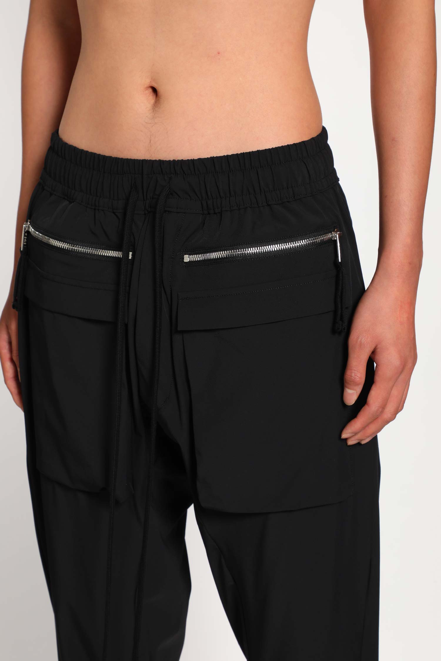 Matte Nylon Cargo Sweatpants - 4