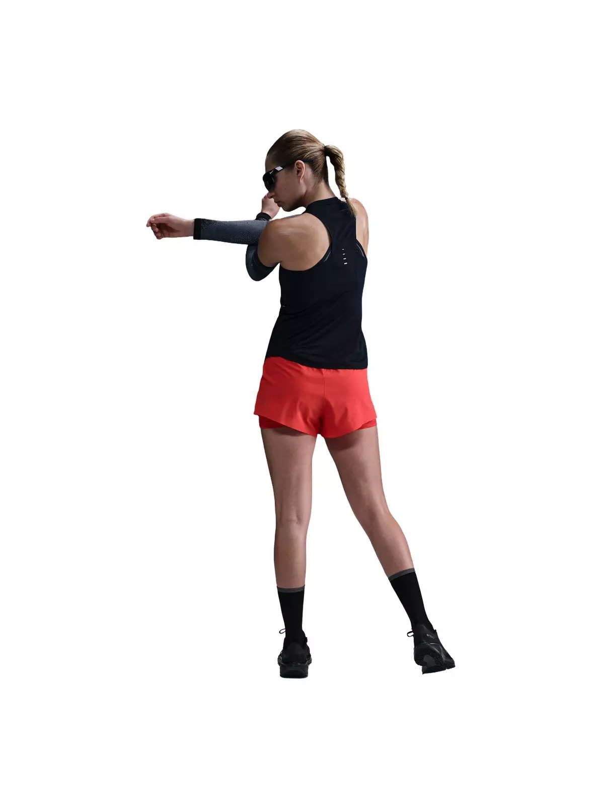 Women's Swift Dri-FIT Running Tank Top -Black - 5