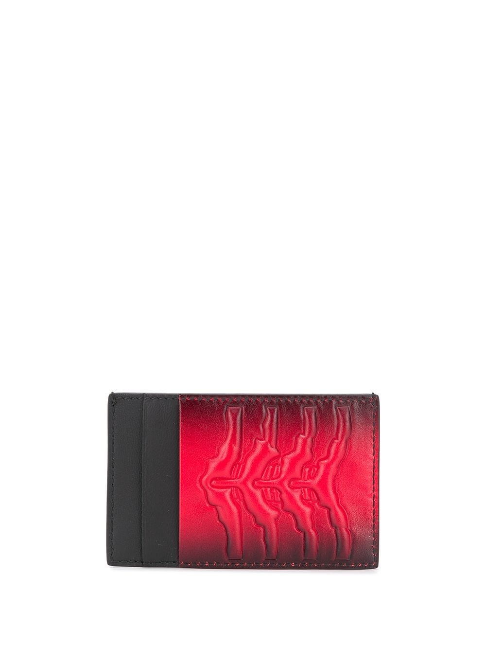 compact embossed cardholder - 1