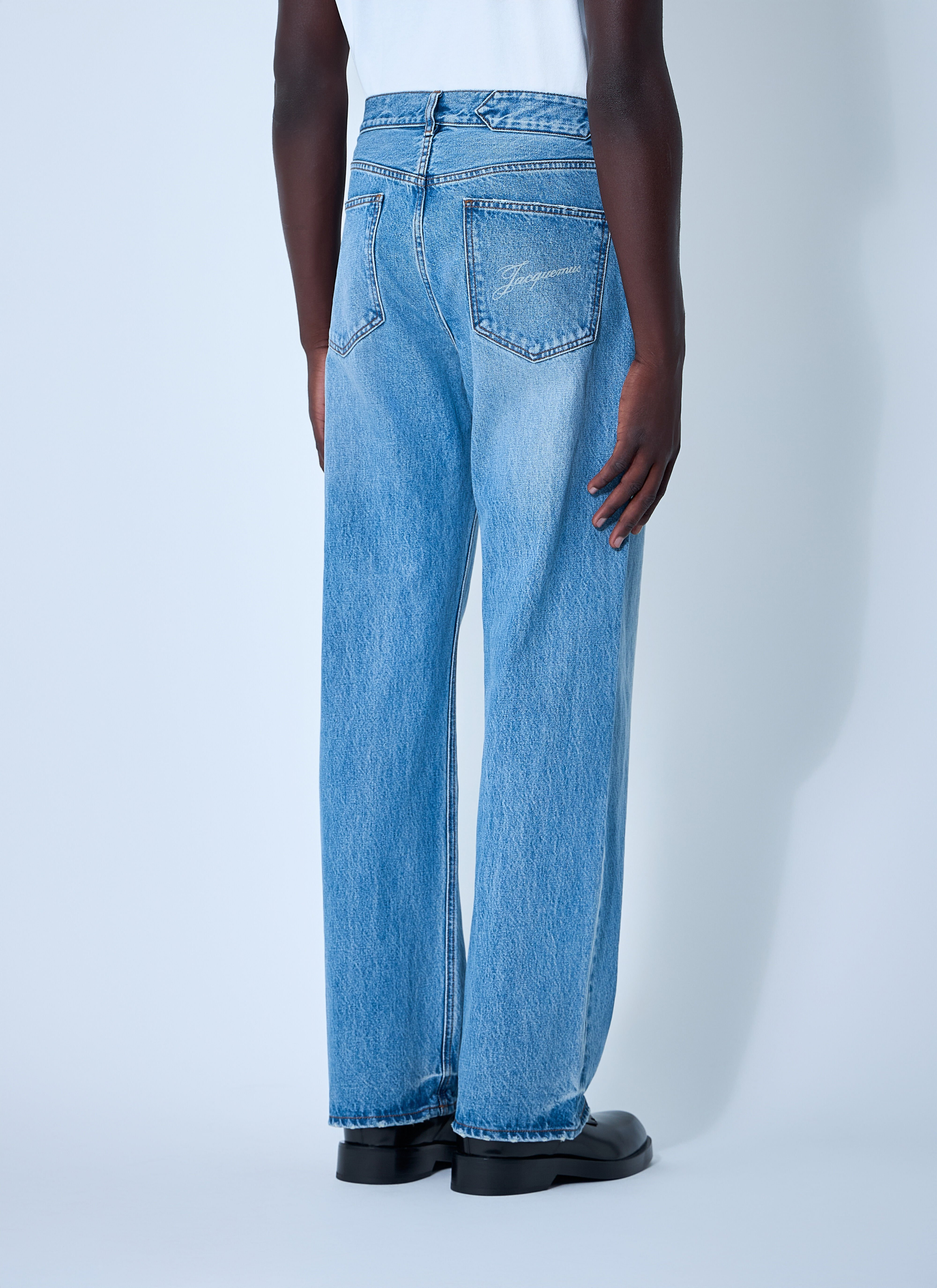 Le De-Nimes Droit Jeans - 4