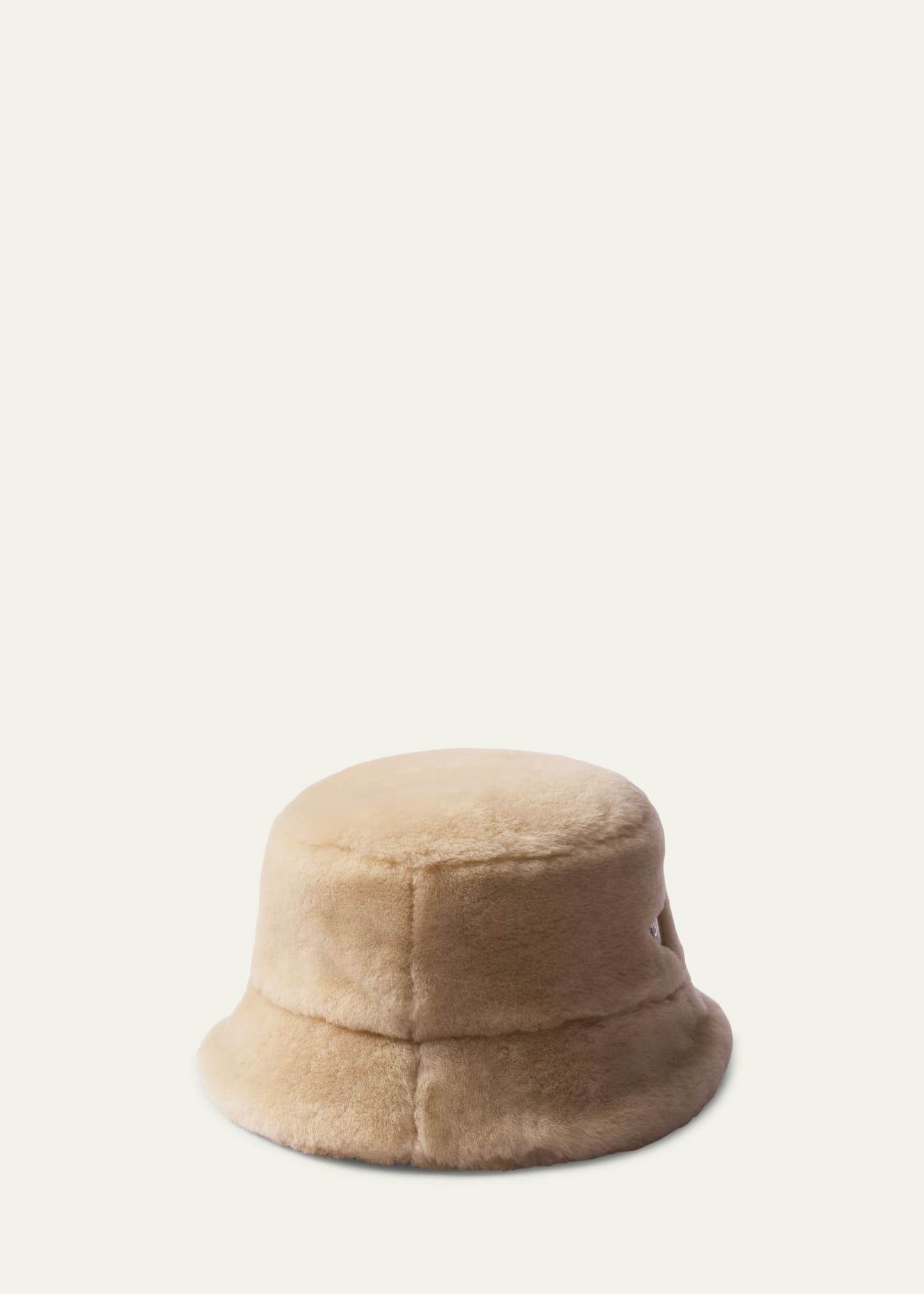 Montone Shearling Bucket Hat - 2