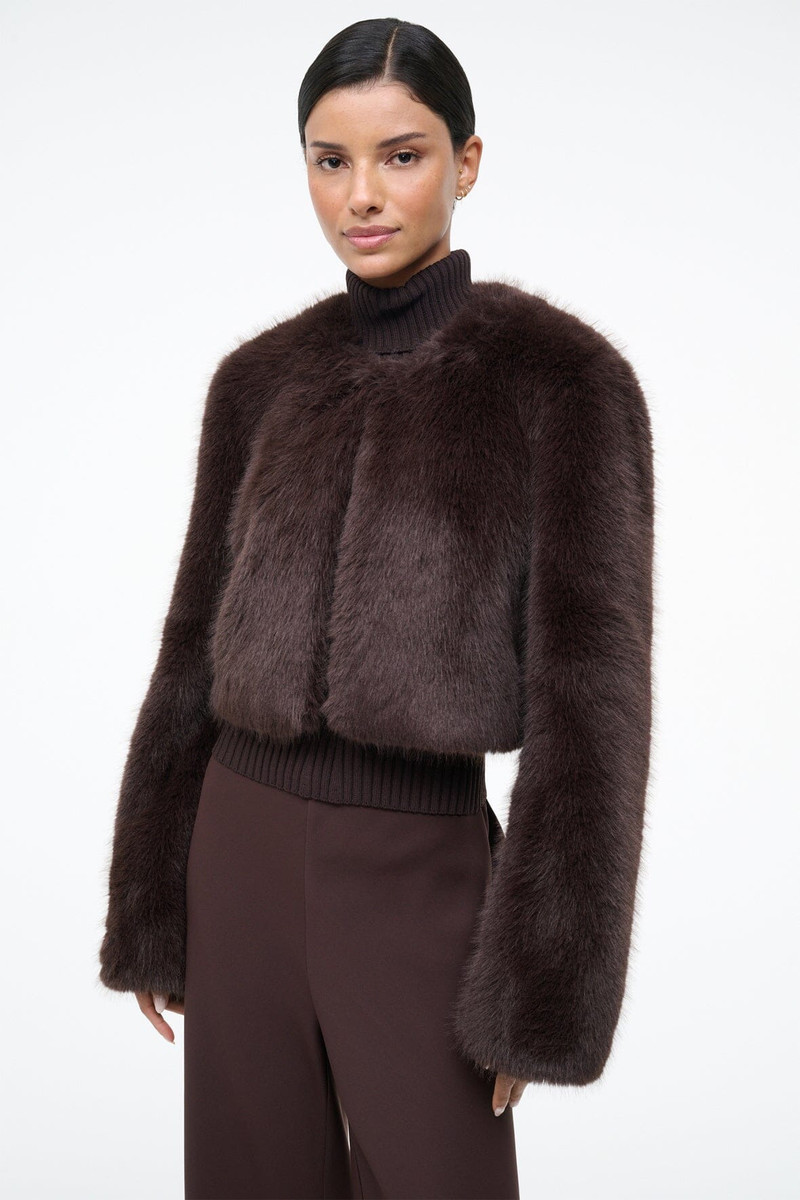 STAUD STAUD CASIMIRA JACKET EARTH outlook