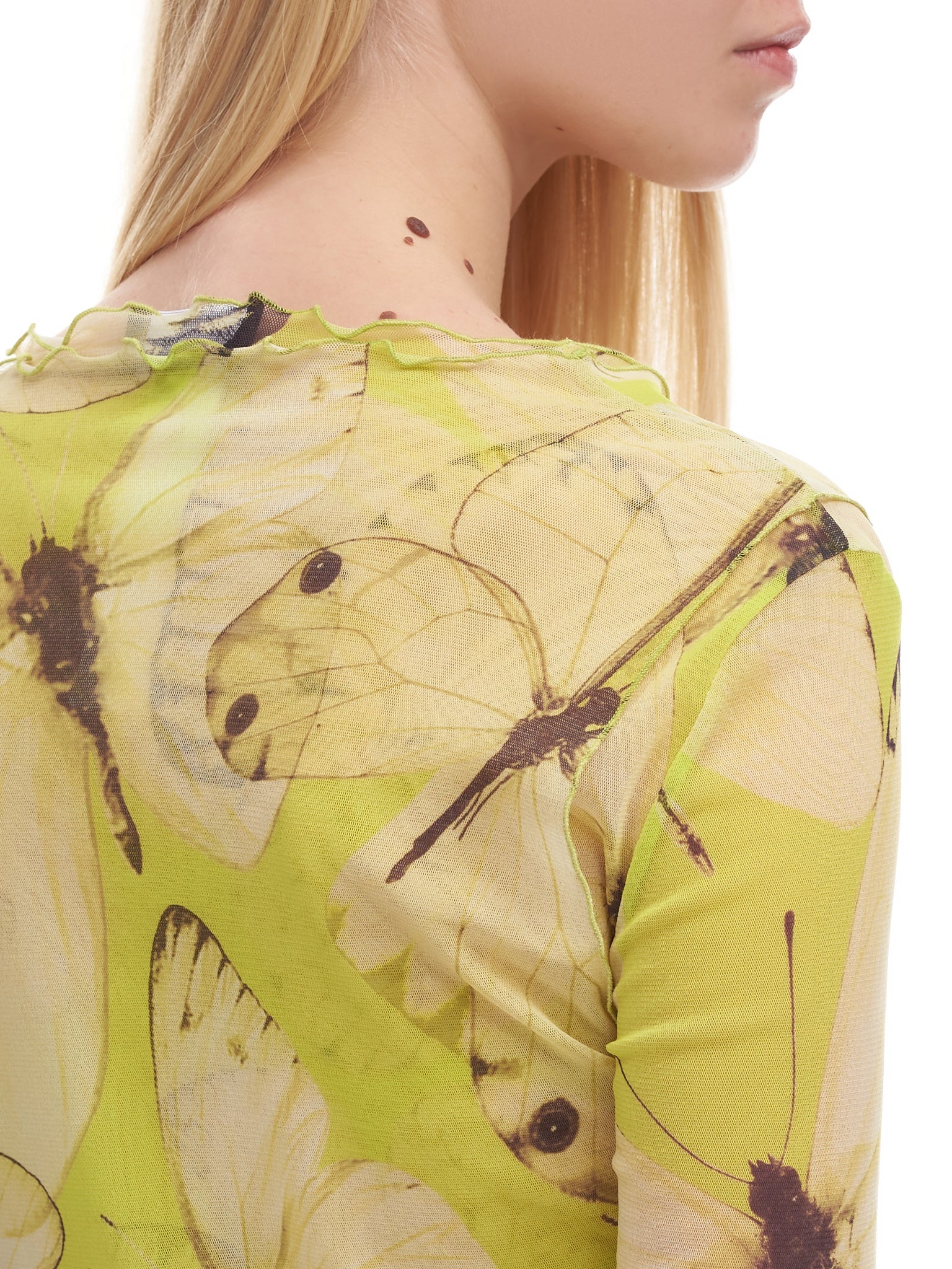 Butterfly Tulle Blouse - 5