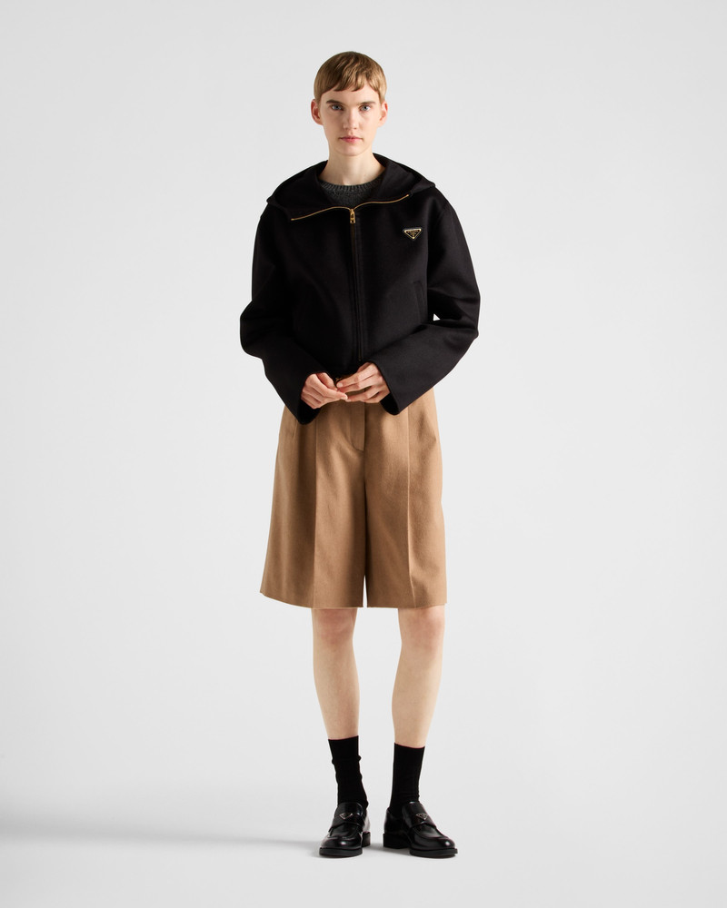 Prada Lightweight cashgora blouson jacket outlook