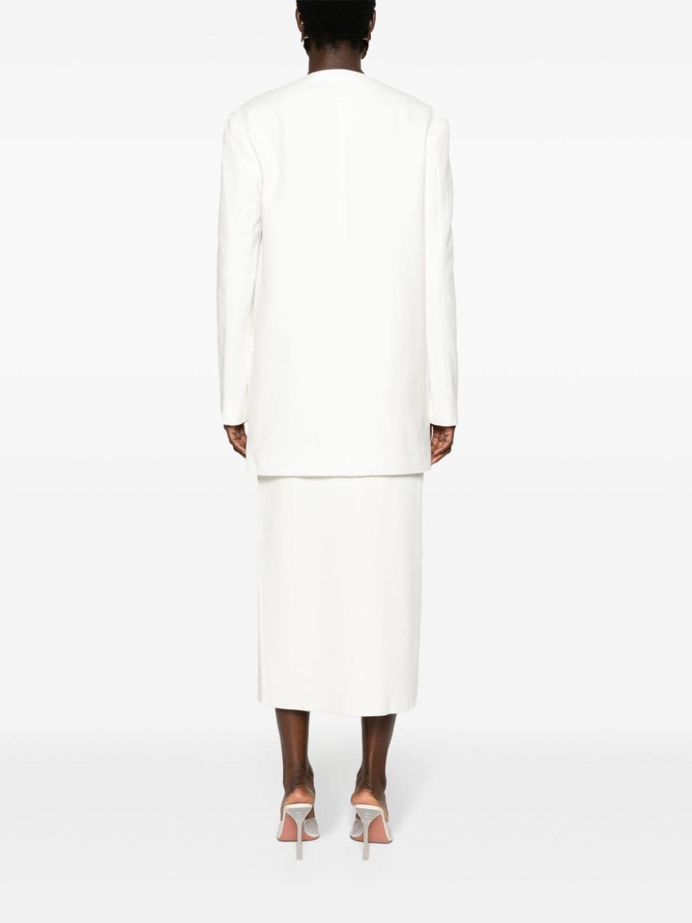 Saunders open-front blazer - 4