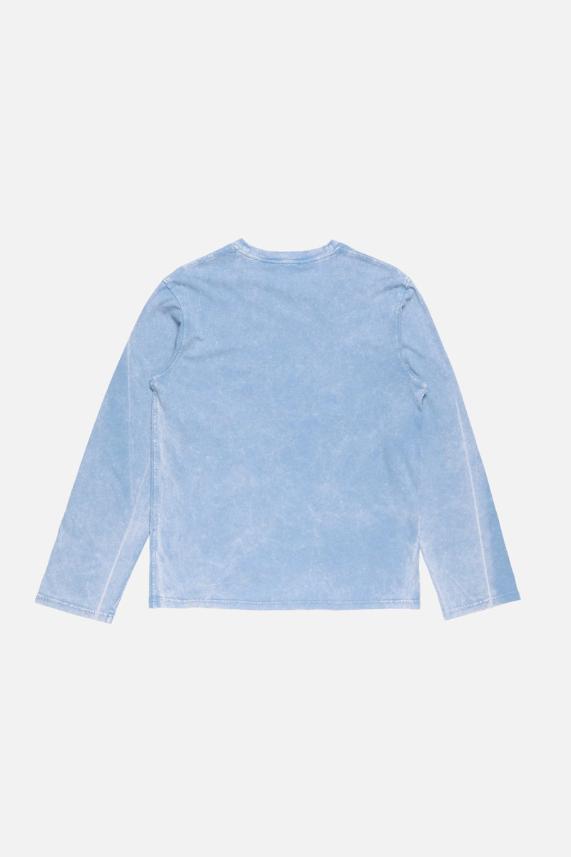 Relaxed fit graphic t-shirt - Dirty blue 7