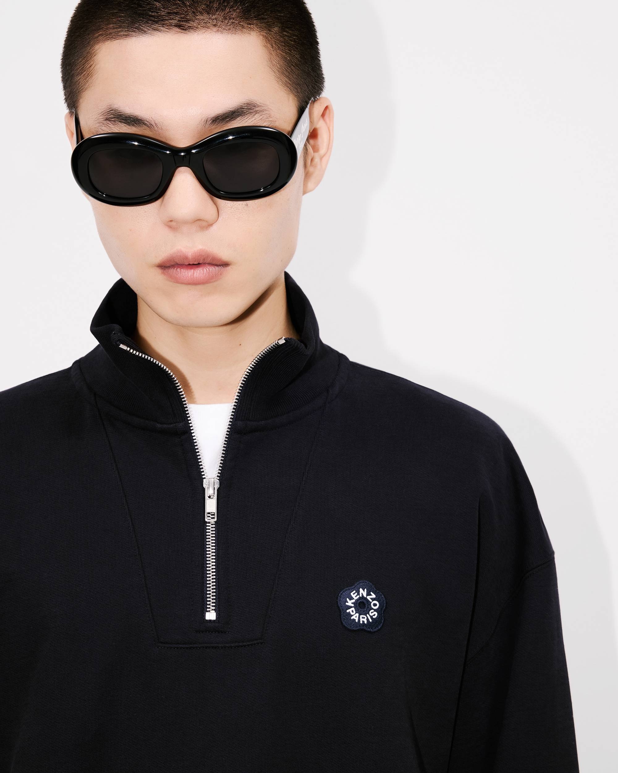 'Boke Flower 2.0' embroidered sweatshirt in cotton - 6