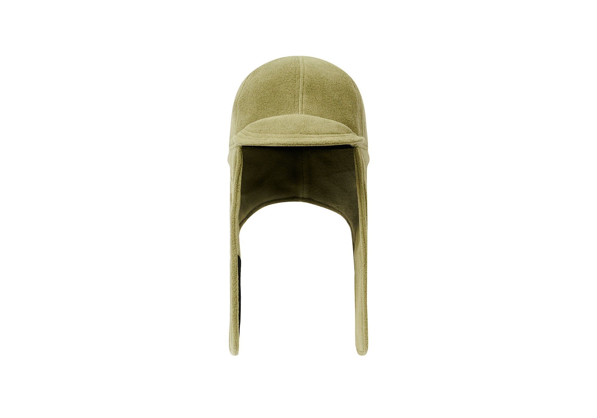 POLARTEC EAR FLAPPER HAT OLIVE - 2