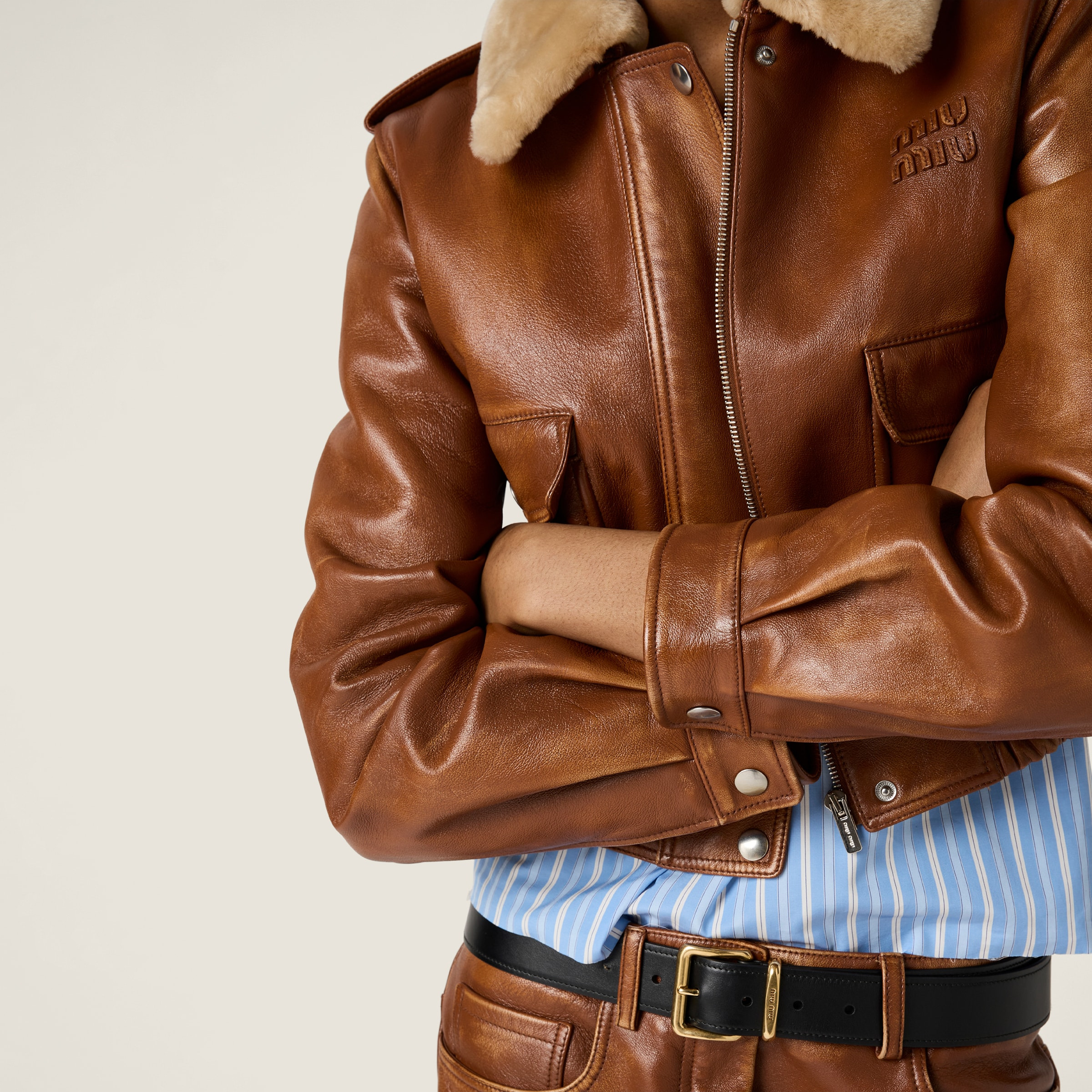 Nappa leather jacket - 5